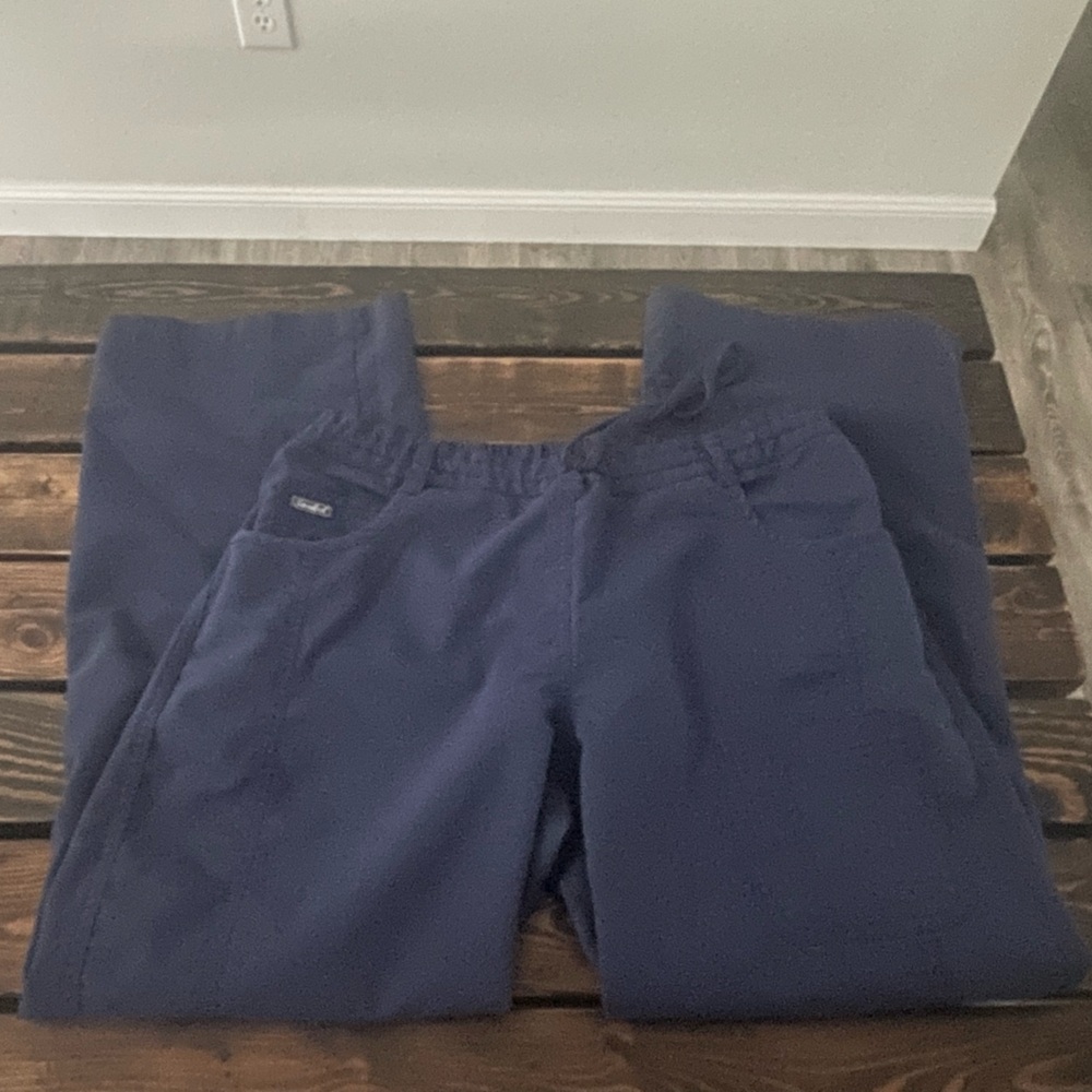 Sanibel scrub pant- medium petite- navy 9113P